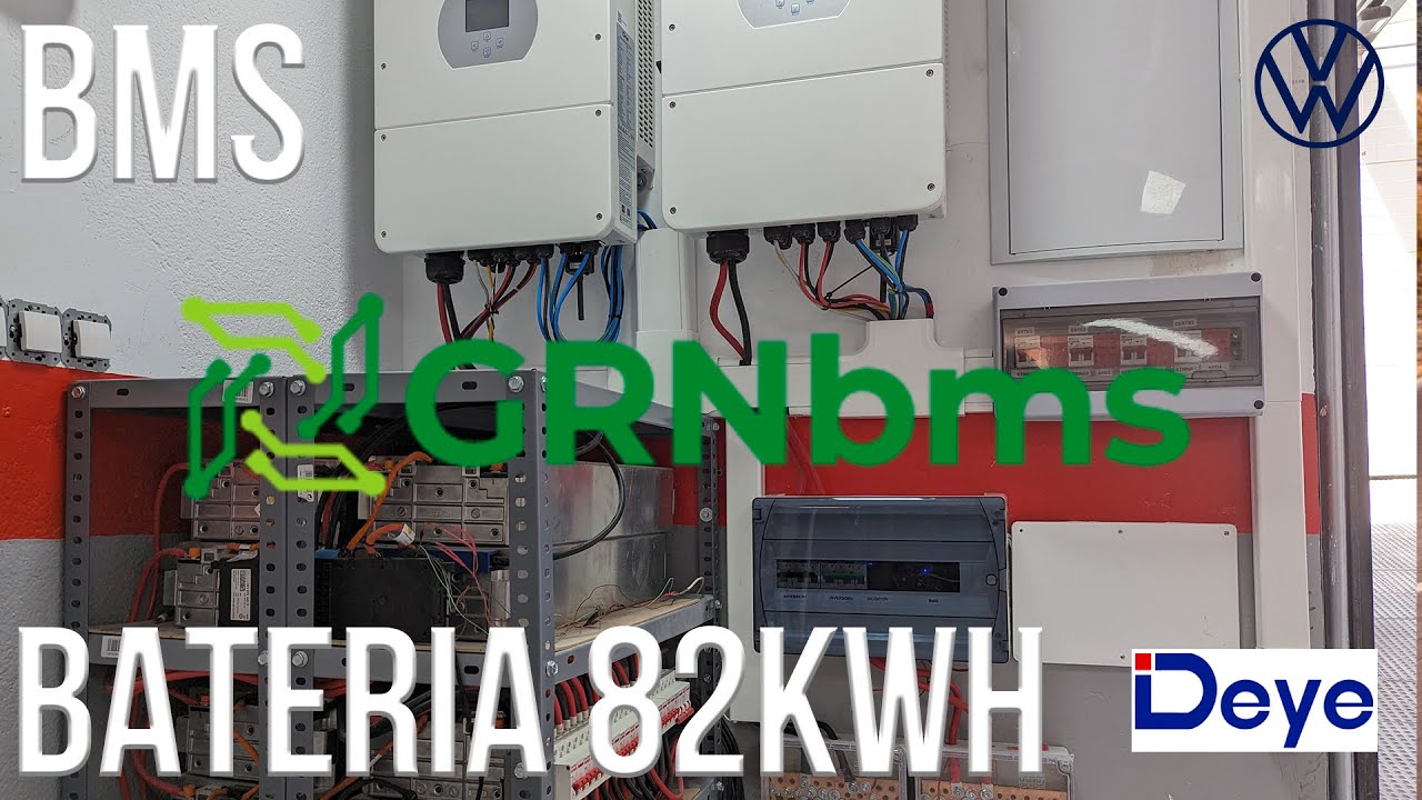 Batería 82kWh. BMS GrnBMS la solución más sencilla para baterías de vehículo eléctrico de Volkswagen