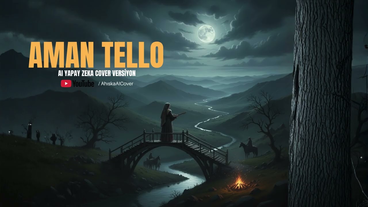AMAN TELLO  |  Halk Ezgisi | Yapay Zeka Düzenleme | AhıskaAICover