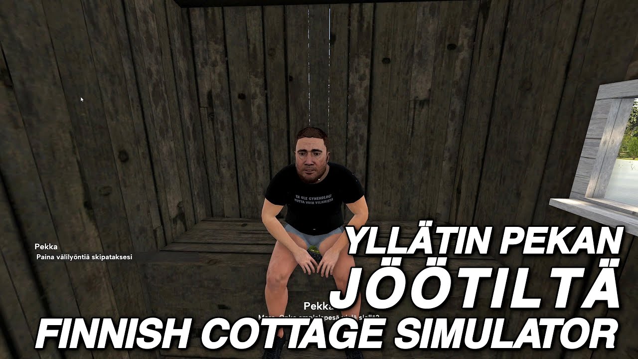 Yllätin Pekan Jöötiltä | Finnish Cottage Simulator Osa 4