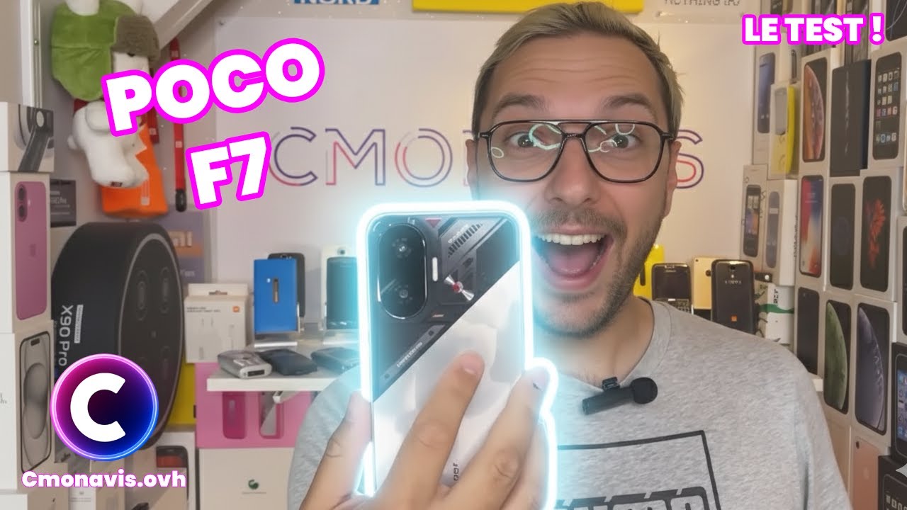 POCO F7 : une fusée 🚀