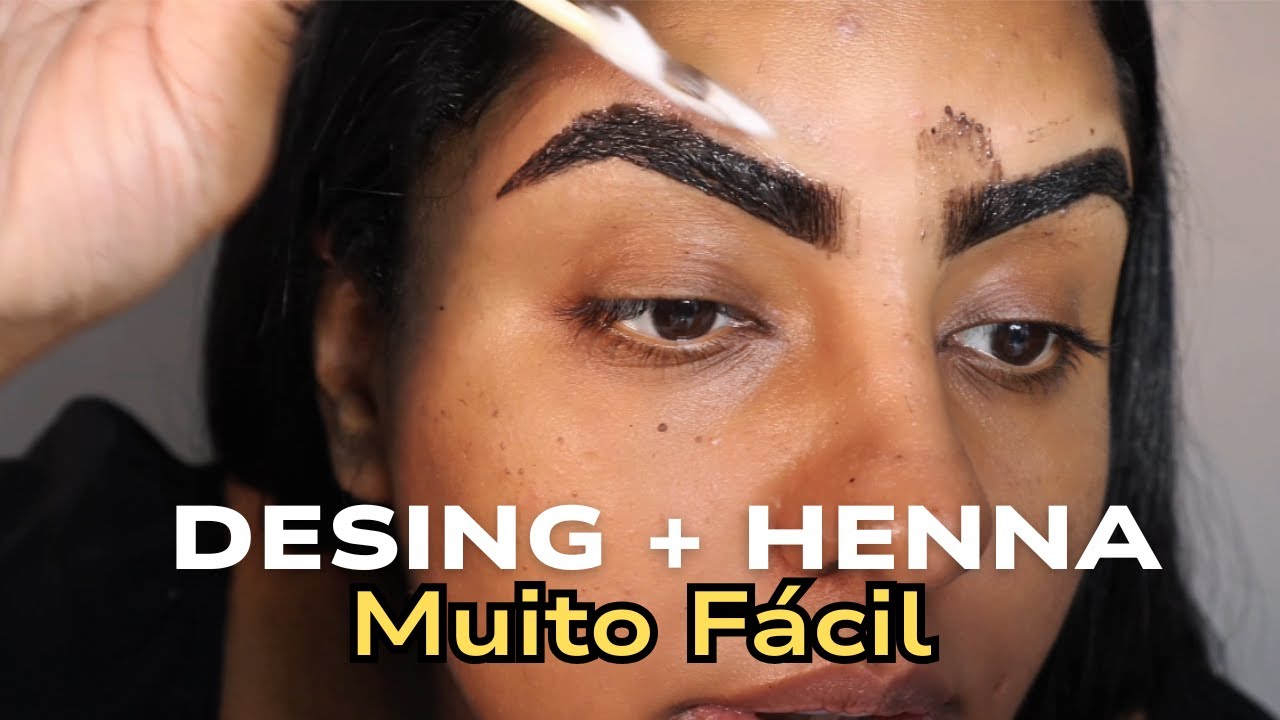 Sobrancelha Perfeita em Casa: Truque da Henna Revelado