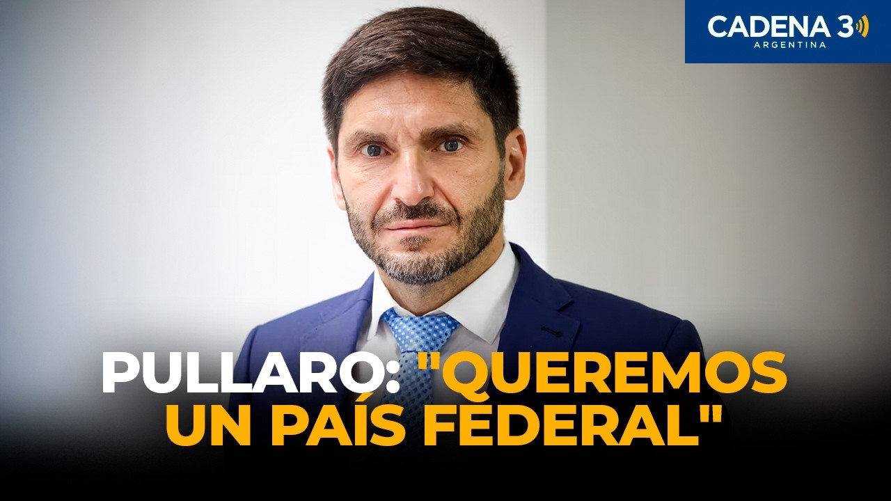 Maximiliano Pullaro en Ahora País | Estudio Federal | Cadena 3 Argentina