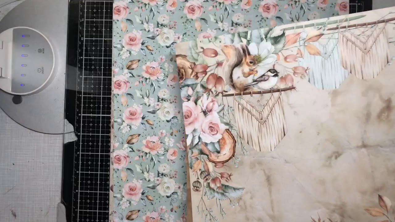 Paper collection Mintay &ndash; Cozy Evening flip through | Papierset/Kollektion durchgebl&auml;ttert