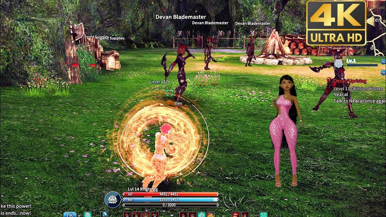 TERA XBOX SERIES X 4K UHD SDR GAME PLAY.