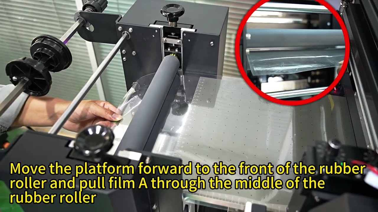 SK A3UV Roll to Roll Installation Video