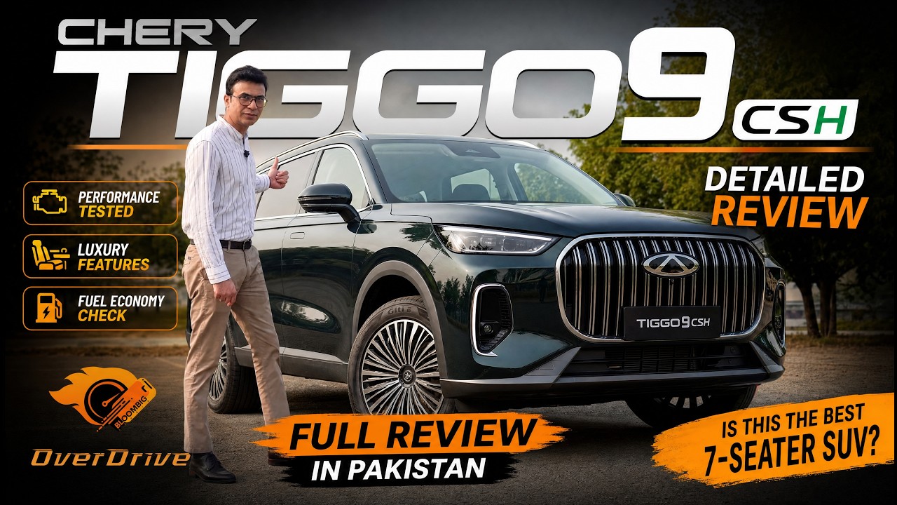 Chery Tiggo 9 CSH Pakistan | Luxury PHEV SUV Review, Price & Performance