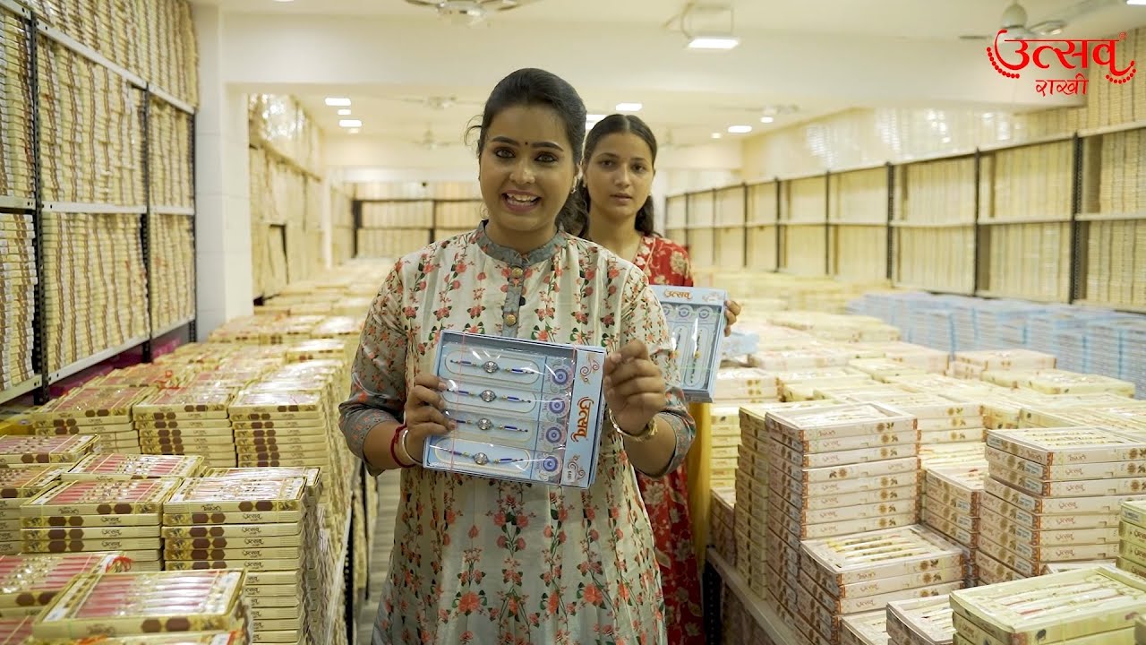Biggest wholesale Rakhi market in Indore | Utsav Rakhi | Madhya Pradesh