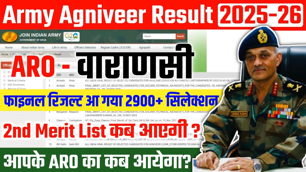 Aro वाराणसी में 2900+ सिलेक्शन | Final Cut Off 150 से कम | Varanasi Aro 2nd Merit List Kab Aayegi |