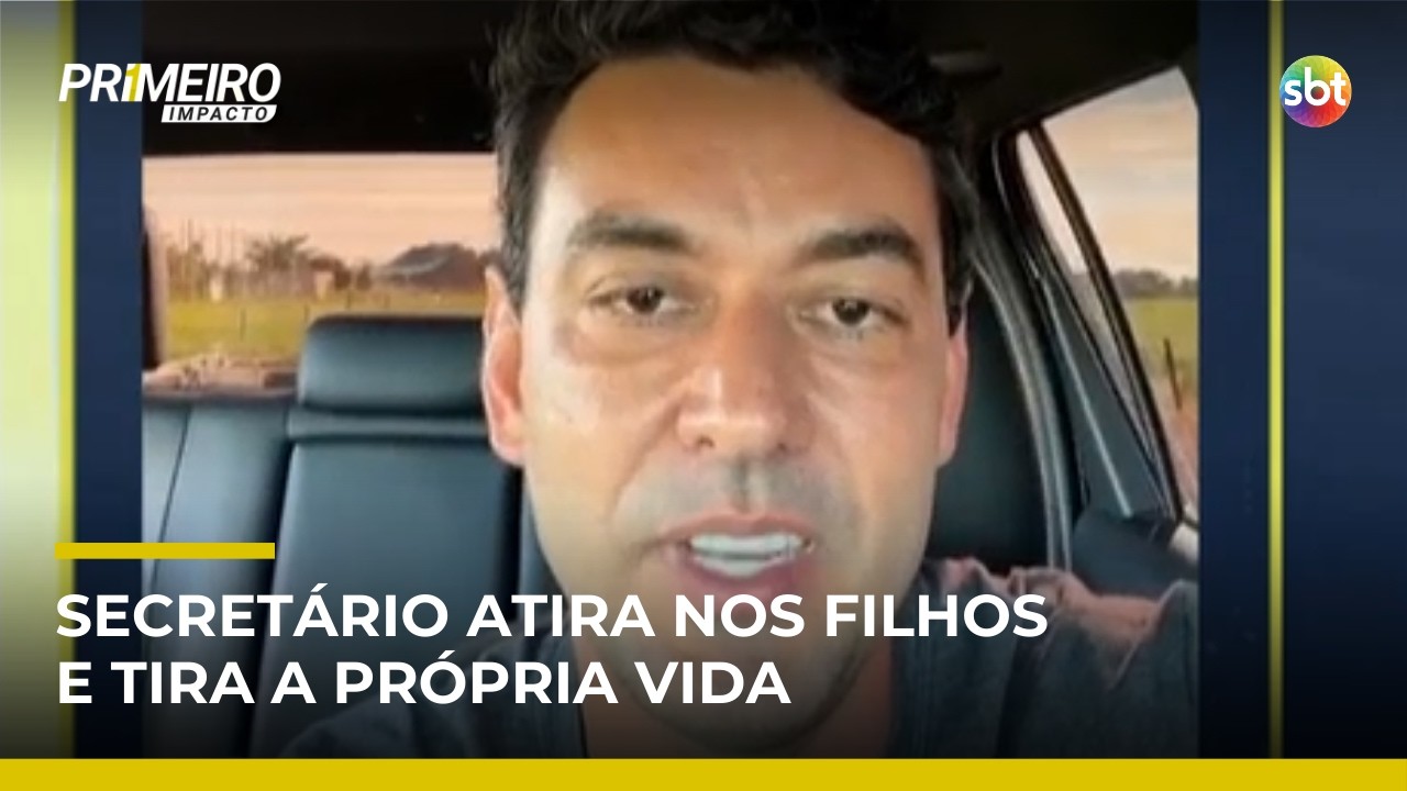 Secretário atira nos filhos e tira a própria vida; um filho morre em GO | #PrimeiroImpacto