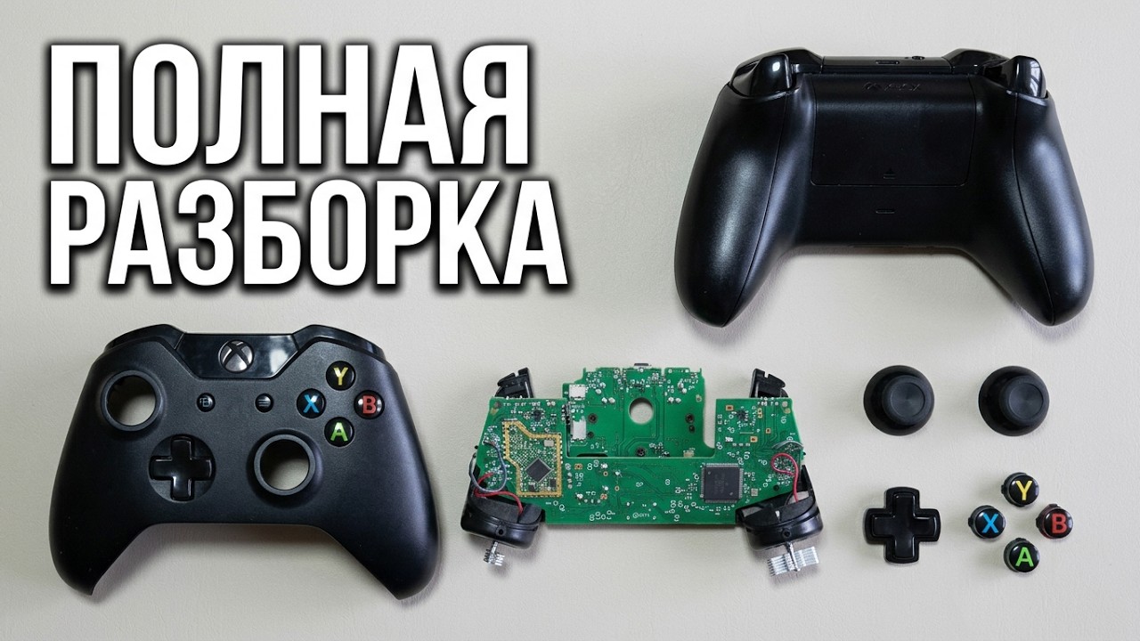 Полная разборка геймпада Xbox One