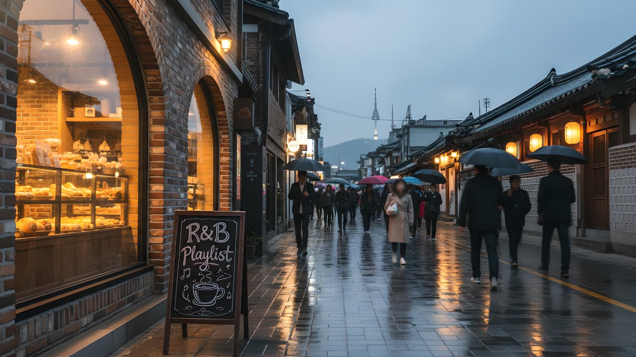 비 오는 날 | R&B Playlist | Cozy Urban Vibes