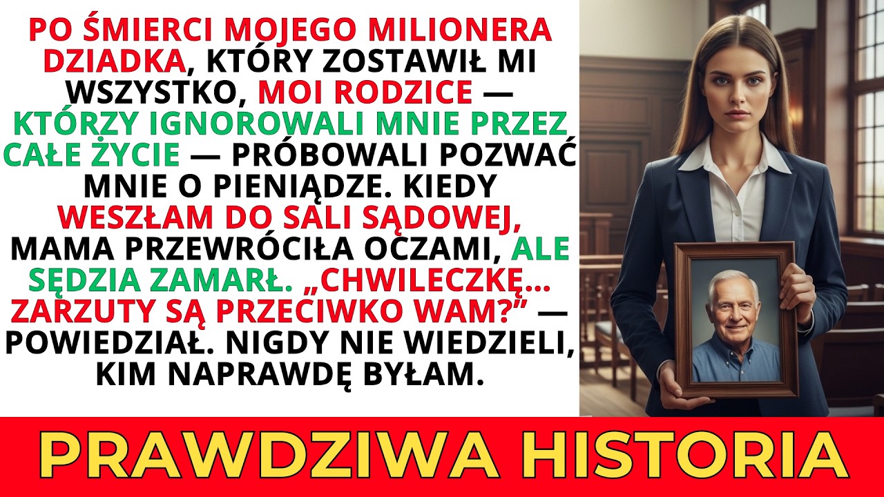 POZWALI MNIE O MILIONY DZIADKA ALE SĘDZIA ODKRYŁ KTO NAPRAWDĘ KŁAMAŁ | HISTORIA PRAWDZIWA