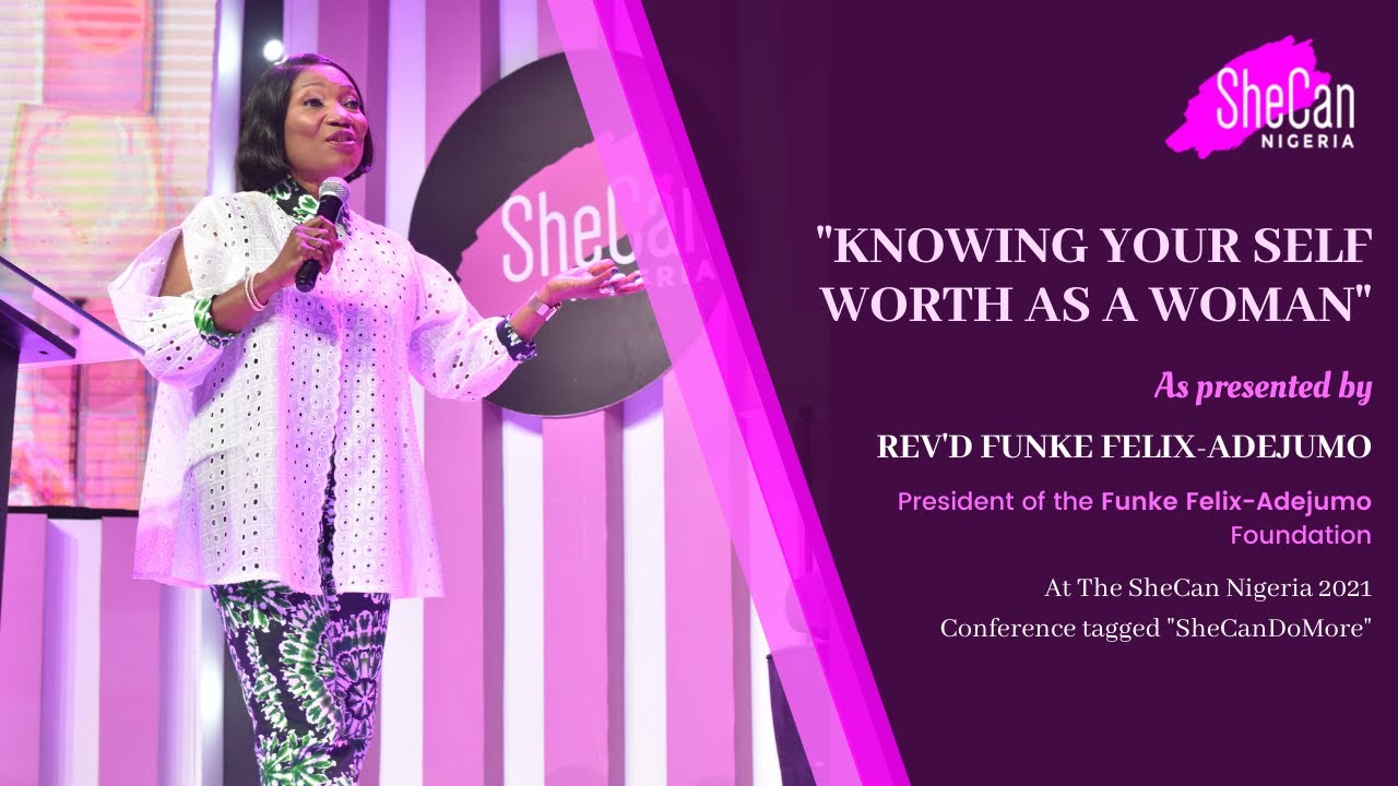 Reverend Funke Felix-Adejumo Speaks at SheCan Nigeria 2021 Conference