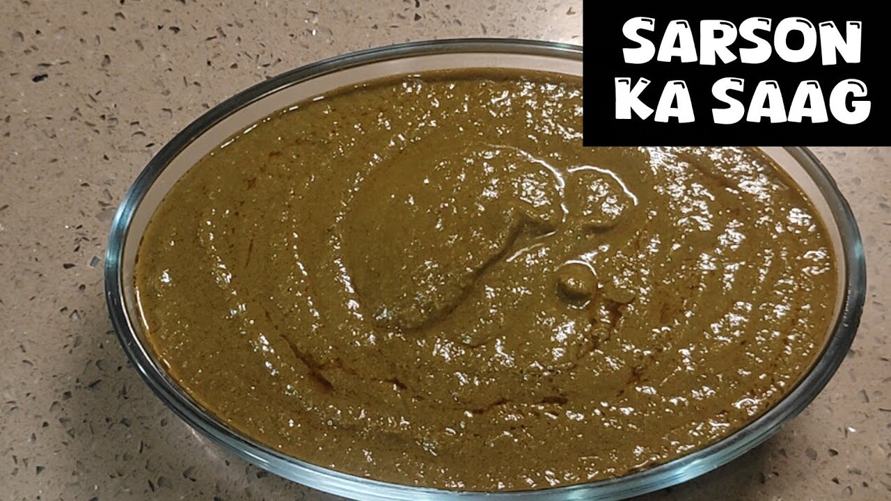 सर्दियों का सबसे खास साग | Best Sarson Ka Saag Recipe | Punjabi Winter Special#SarsoKaSaag