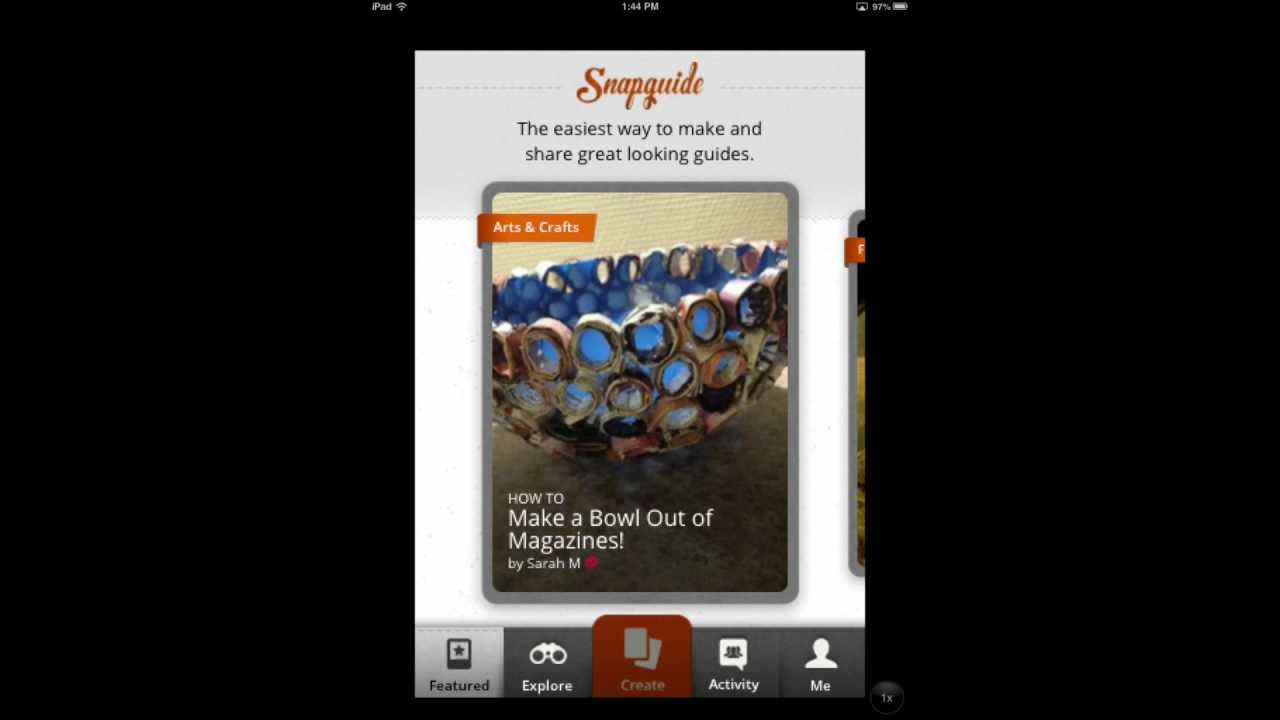 Snapguide - Creating and Publishing