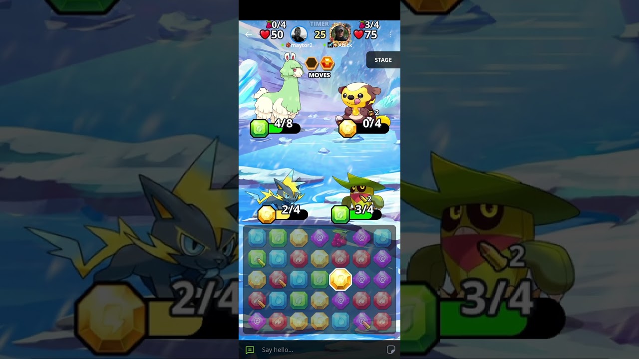 Cactkid + Sipzap = Best pair?? | Match Monsters Plato