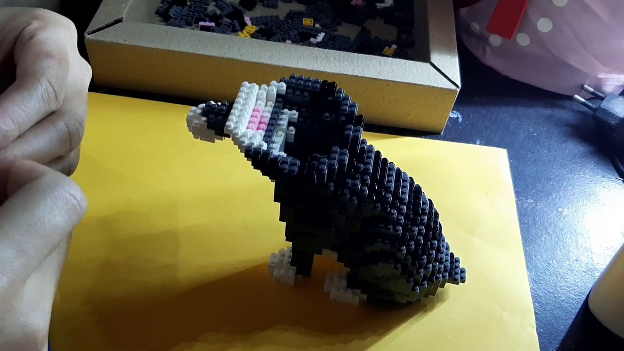 Building Blocks Nanoblocks Cat Kitten Series Balody
