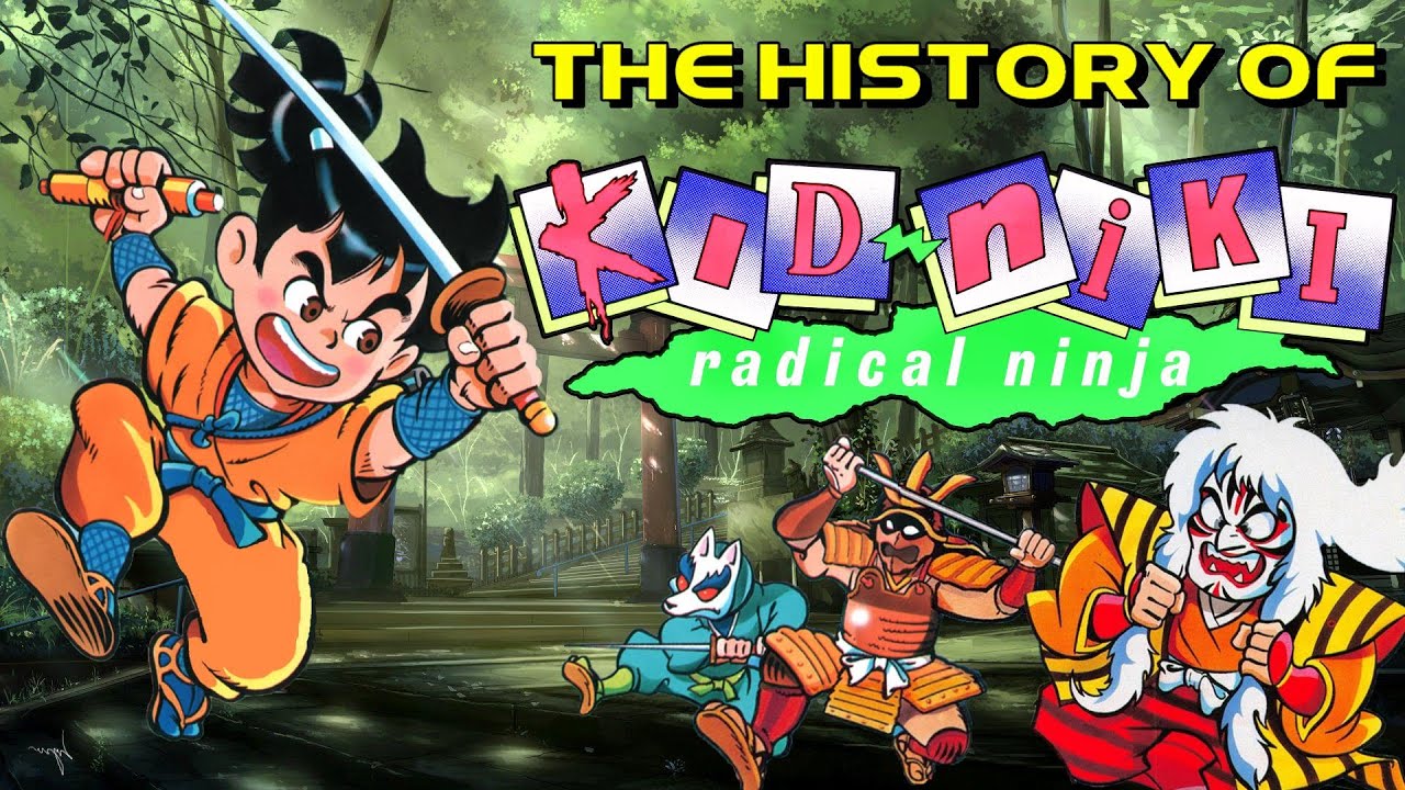 The History of Kid Niki Radical Ninja 快傑ヤンチャ丸 - arcade console documentary