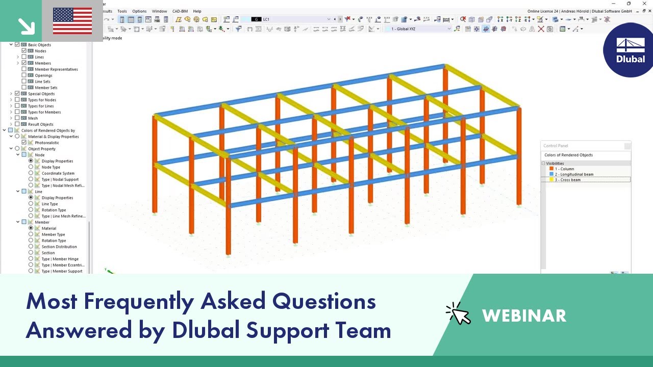 [EN] Most Frequently Asked Questions Answered by Dlubal Support Team | February 2023