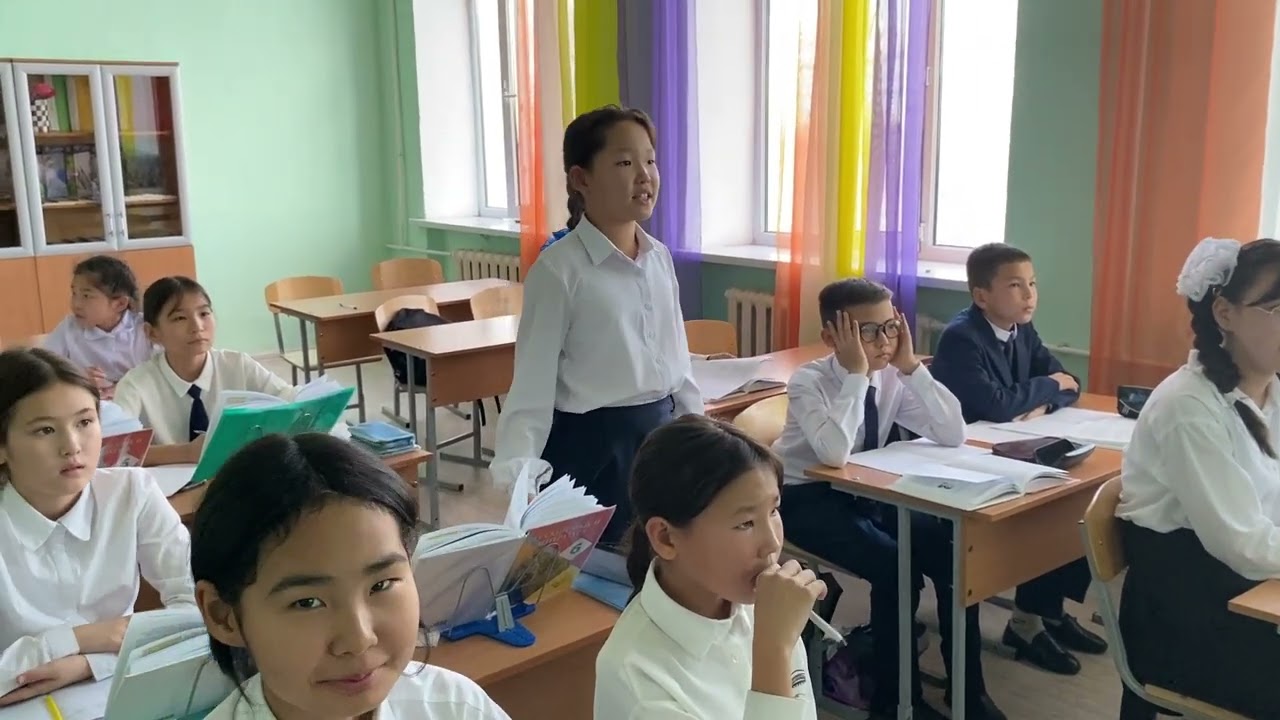 Урок русского языка и литературы в 6Б классе на тему: 