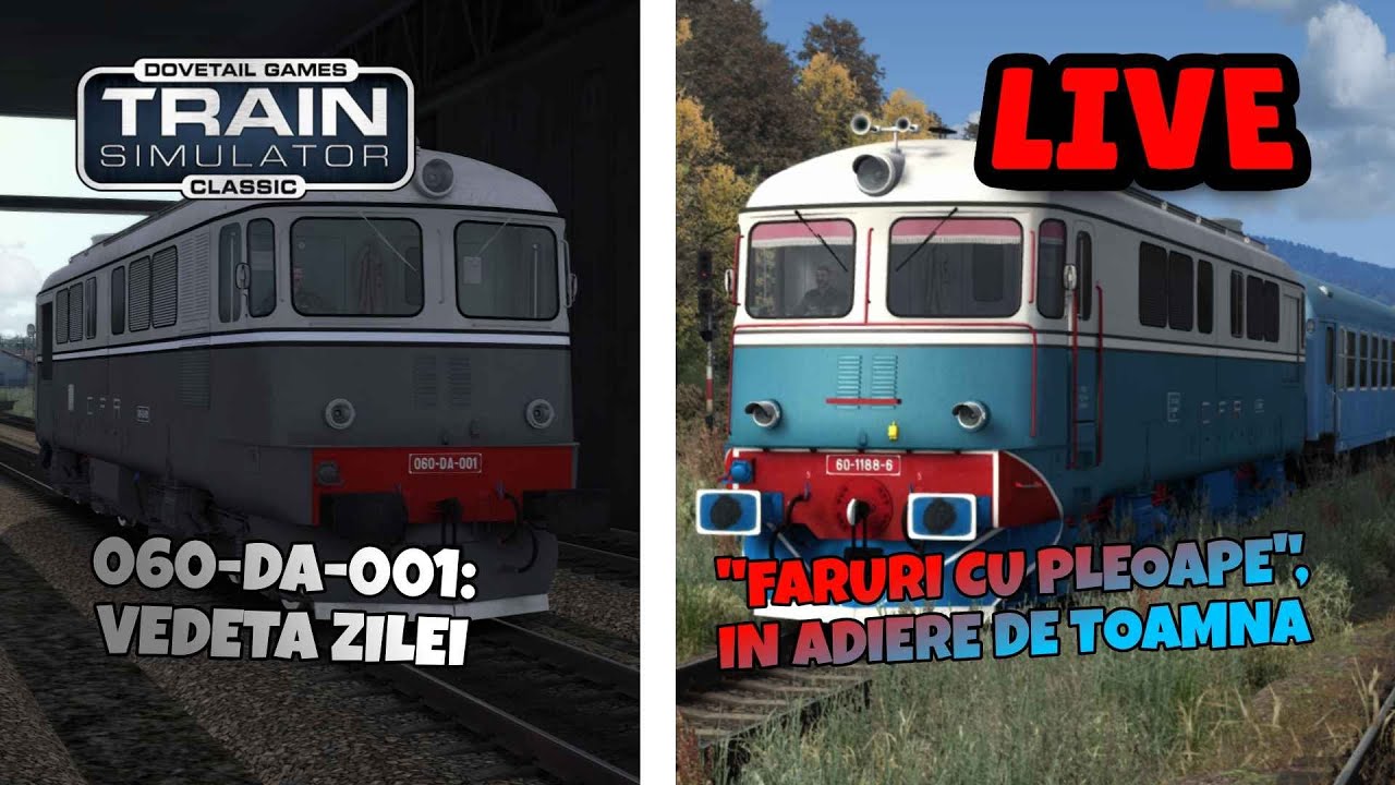 🔴[LIVE] Train Simulator Classic: 060-DA-001: Vedeta zilei & 