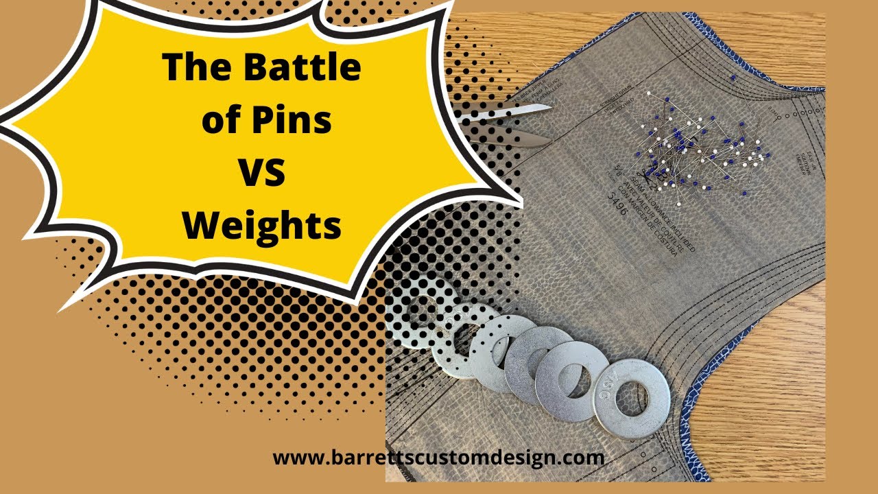 Pins VS Weights - The Best Way To Cut Out Your Fabric