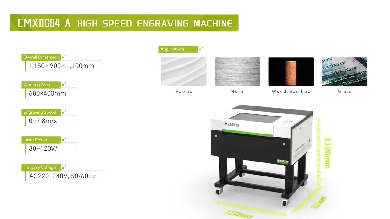 Han's Yueming High Speed Engraving Machine CMX0604-A
