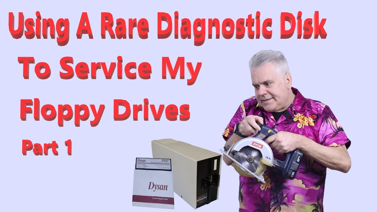 Using A Rare Diagnostic Disk To Service My Floppy Drives: Part 1