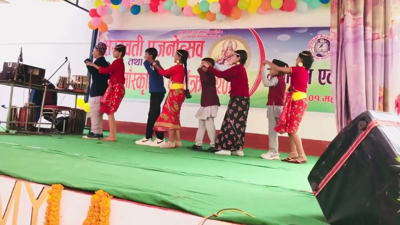 Saraswati Puja Dance Celebration! 💃🌼