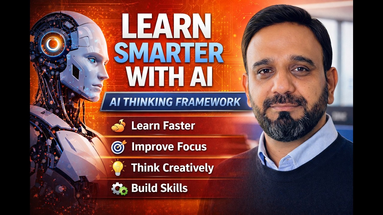 How to Use AI to Think Smarter | 4-Step Framework for Learning, Focus, and Growth