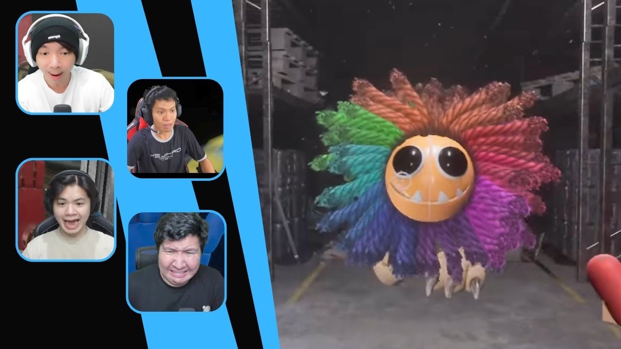 (Reaksi Gamers) Si kucing lucu Yarnaby 😍 | Poppy Playtime 4