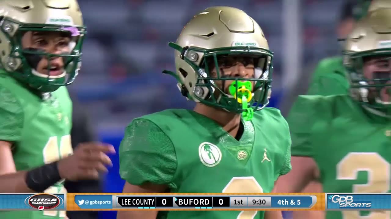 2020 6A Championship: Buford vs. Lee County