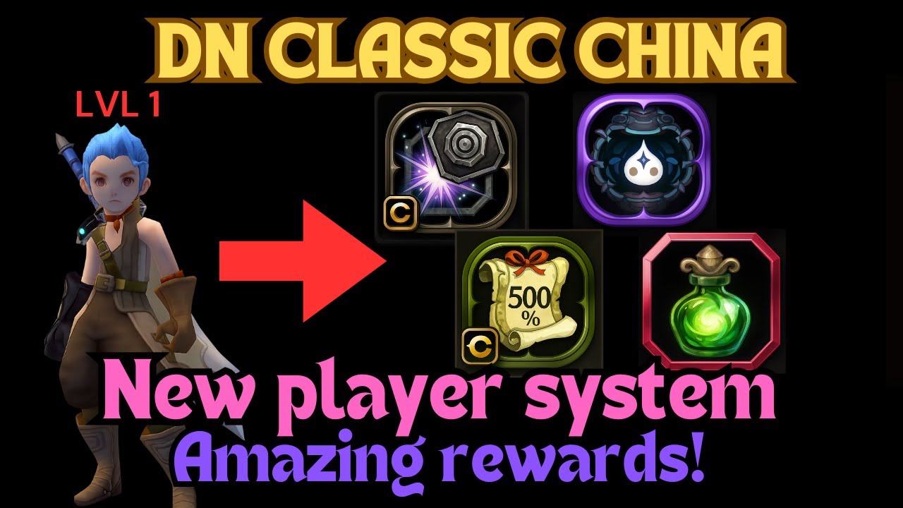 Dragon Nest Classic China: Level 32–50 Level-Up Box & New Character Features!