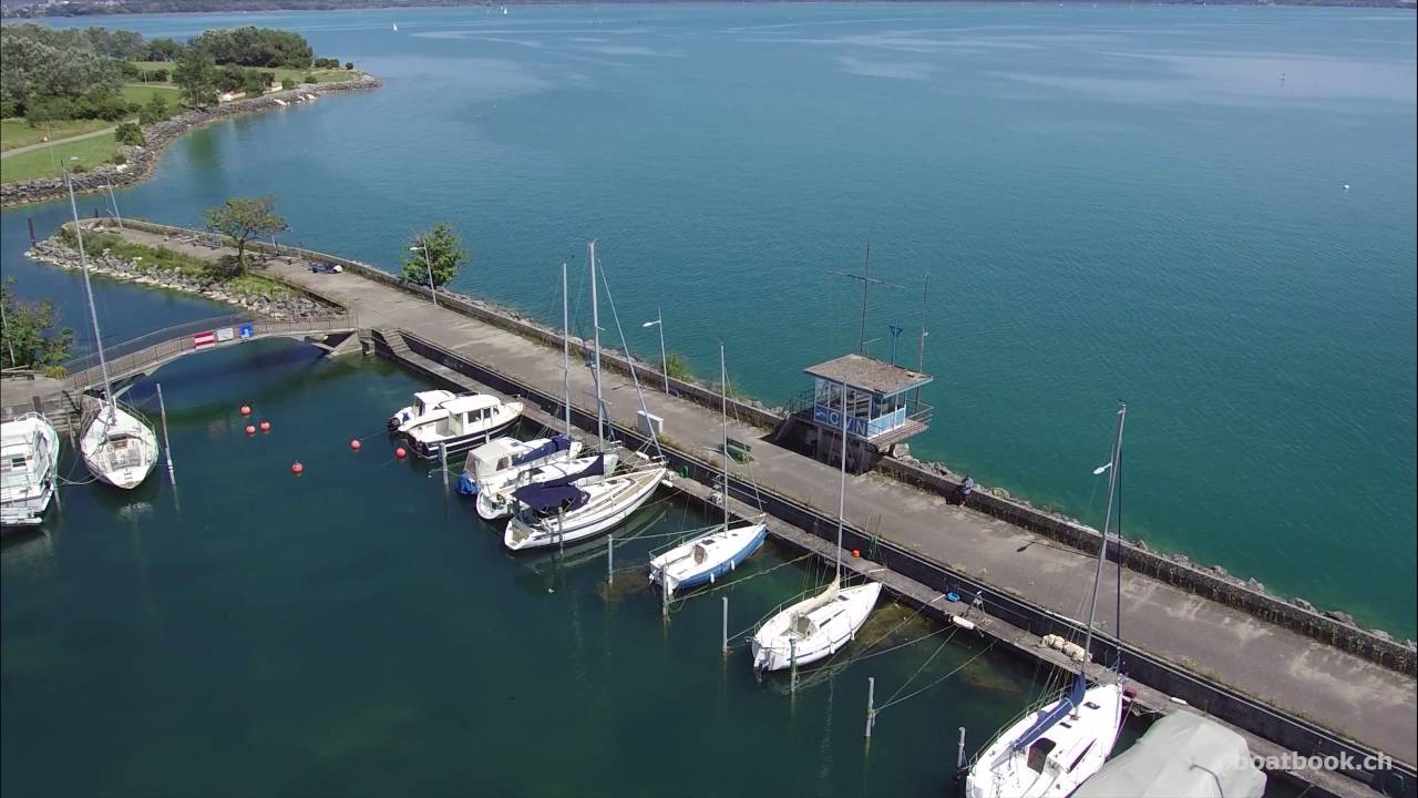 Neuchatel, Hafen Nid du Cro in 4k