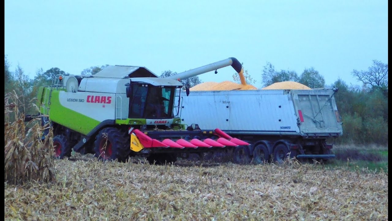 ✯🌽Kukurydza Na Ziarno 2017 🌽 ✯ 🔝Claas Lexion 510 Capello Quasar R6🔝