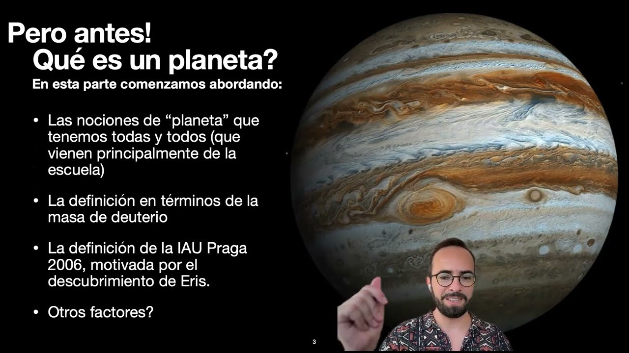 Curso Astrof&iacute;sica de la Formaci&oacute;n Planetaria: Introducci&oacute;n, Qu&eacute; es un planeta? Definiciones.