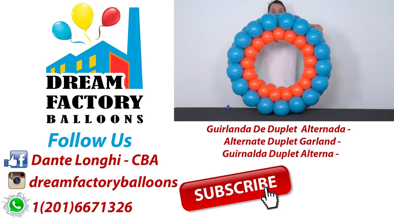 Guirlanda de Duplet Alternada / Duplet Alternating Garland /Guirnalda De Duplet Alterna