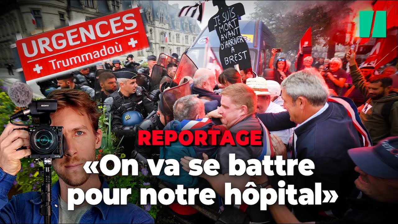 &Agrave; Carhaix, on a suivi la r&eacute;volte des habitants pour sauver les urgences de l&rsquo;h&ocirc;pital
