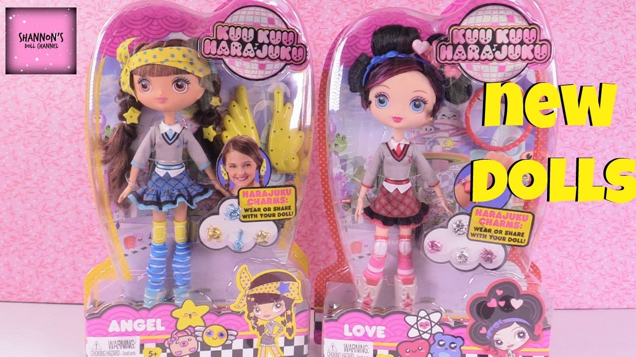 Kuu Kuu Harajuku Angel & Love Doll Review Unboxing | ShannonsDollChannel