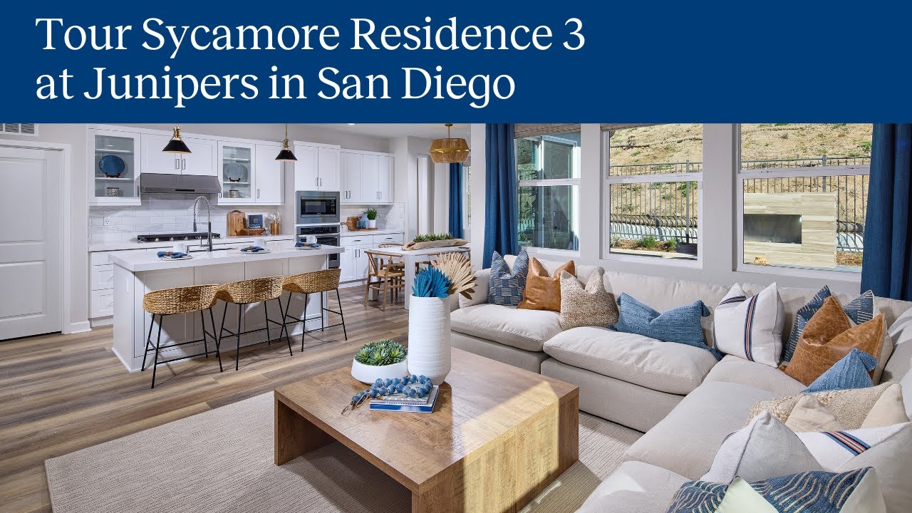 Sycamore Residence 3 at Junipers in San Diego | Home Video Tour