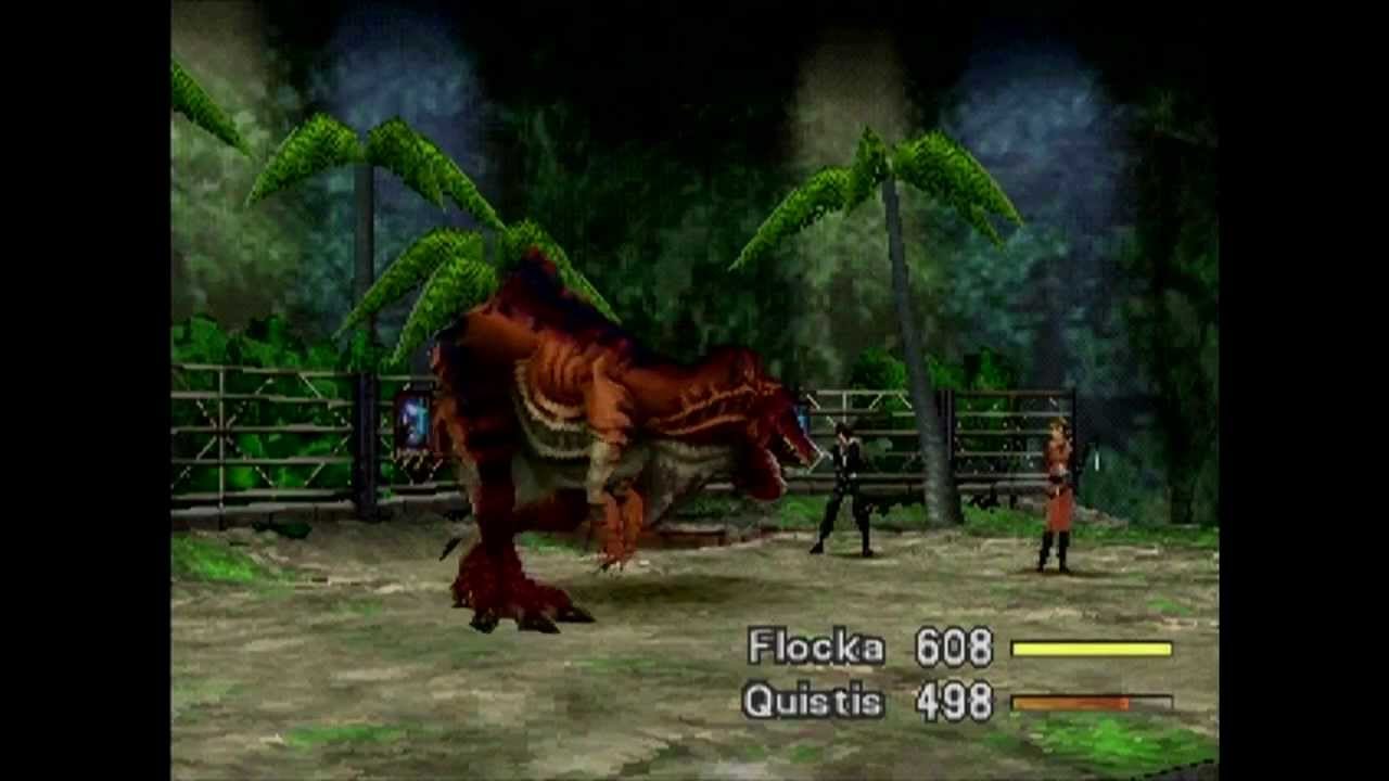 Final Fantasy VIII Miniboss T-Rexaur