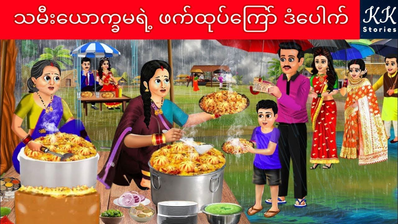 သမီးယောက္ခမရဲ့ ဖက်ထုပ်ကြော် ဒံပေါက်... KK Stories Official