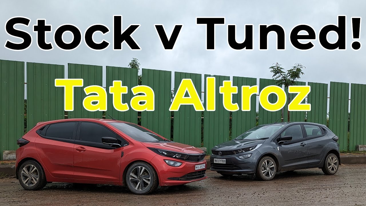 Stage 1 Code6 tuned Tata Altroz diesel vs stock car... are the modifications worth it?