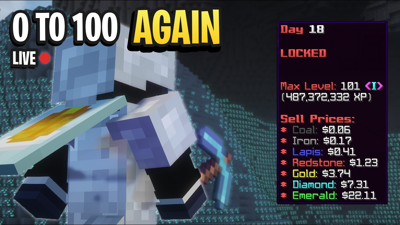 I PRESTIGED! Now We Grind 0 to 100 LIVE