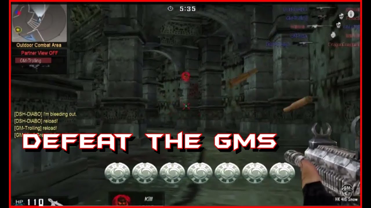 DIABO Blackshot - Defeat the GMs #3