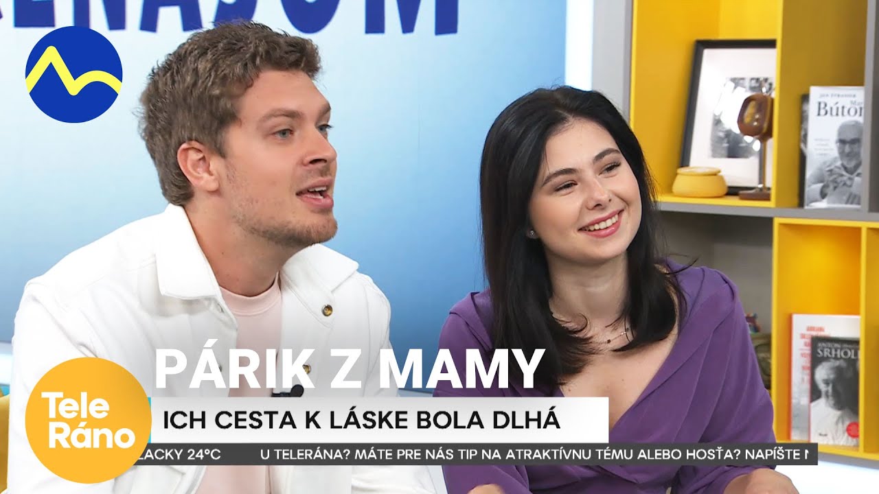 Zamilovaný párik zo seriálu Mama na prenájom | Teleráno