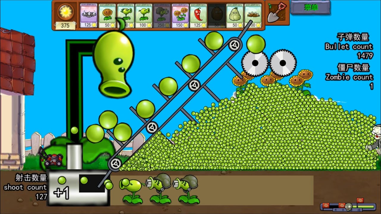 Strongest Fusion Plant. 411 Plants Vs. Zombies PvZ Plus pvz funny moments