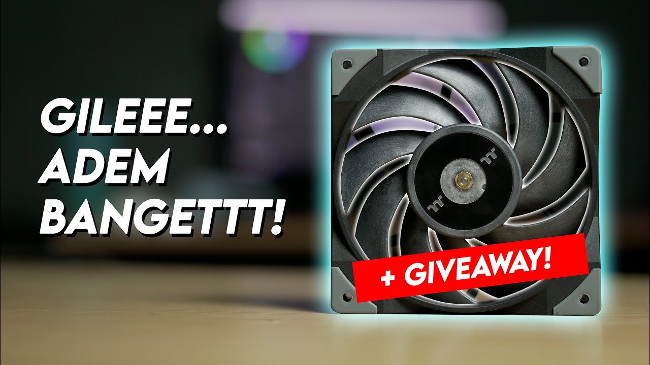 Tetep Silent Walaupun Performanya Kenceng, KOK BISA!? -  Review Thermaltake Toughfan 12