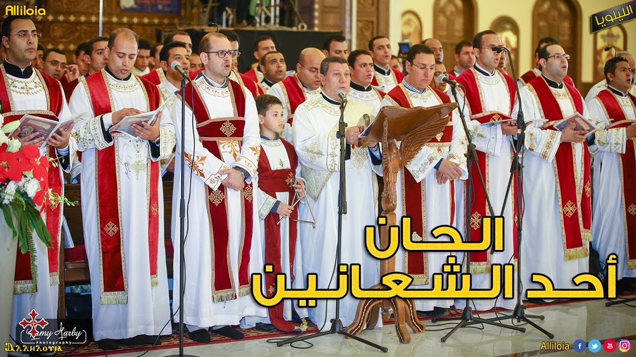 الحان احد الشعانين 2020 المعلم ابراهيم عياد وخوروس الكلية الاكليريكية