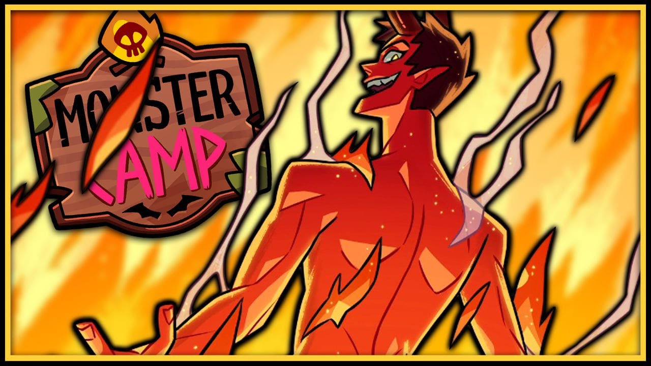 THE WILDFIRE WITHIN! | Monster Prom 2: Monster Camp (Damien Secret Ending)